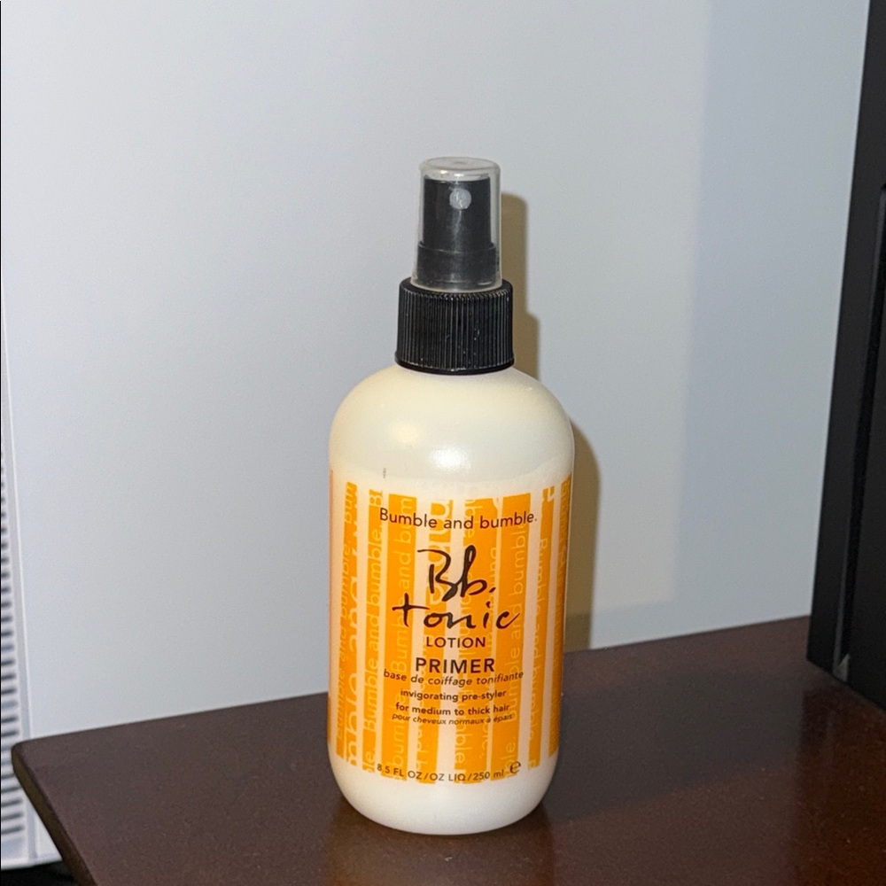 Bumble and bumble Bb. Tonic Lotion Primer - Orange and Black